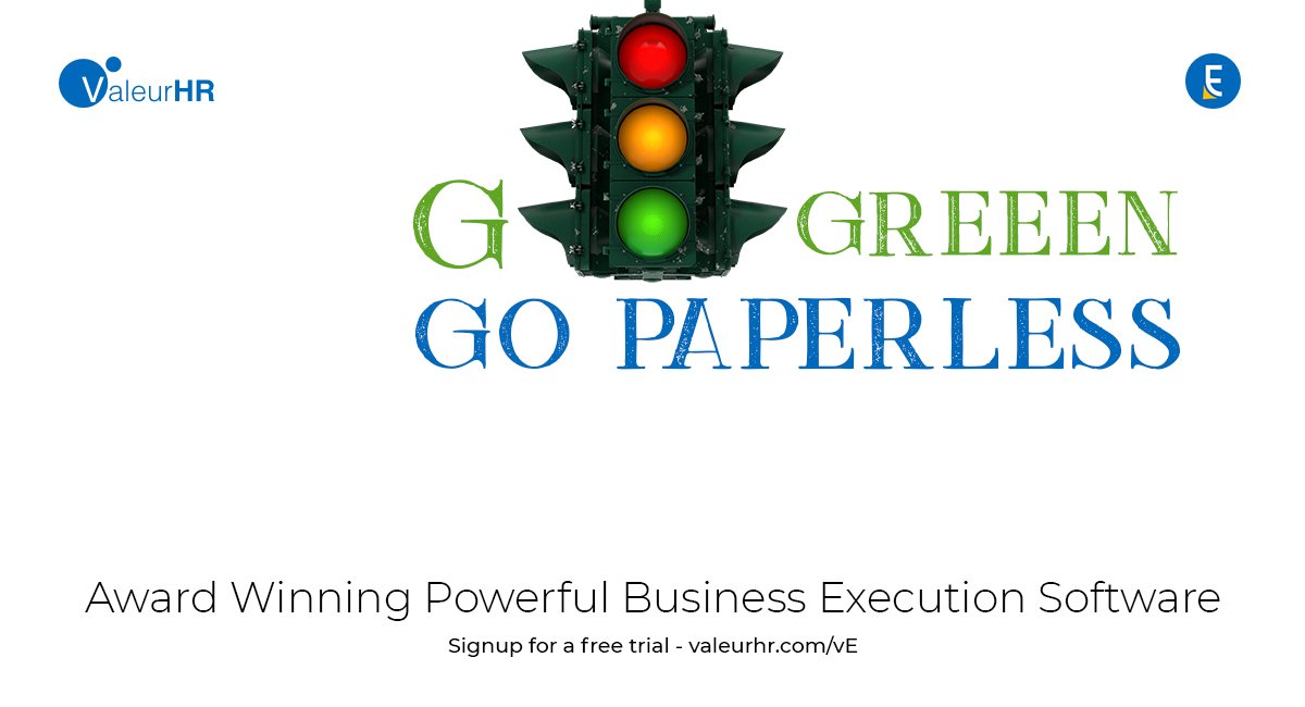 ValeurHR's tweet photo. Do your bit. Go Green
Subscribe to our cloud based award winning #HR &amp; #Business execution #software. suite . #Free trial available at https://t.co/qVA7uPgHmh
#valeurhr #HRTech #DoYoutBit #GoGreen https://t.co/rjN4ghwxCo