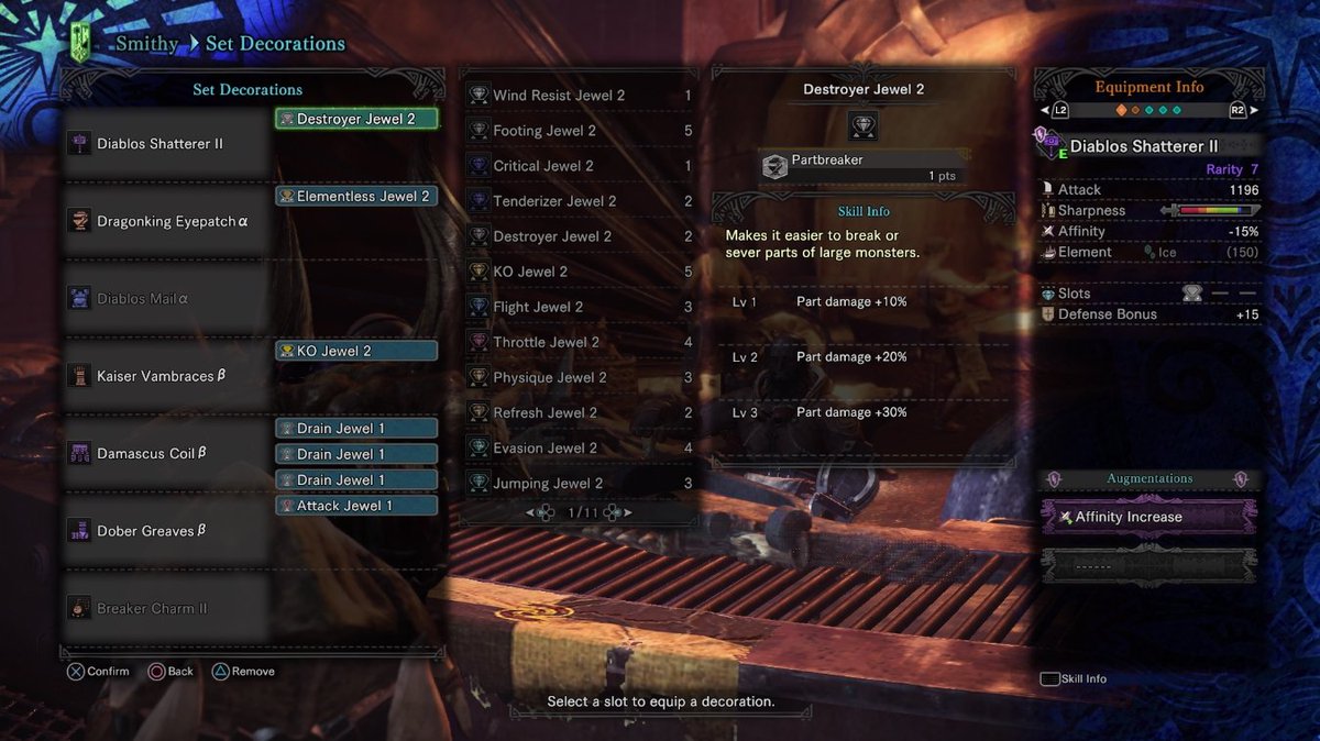 Sam Teawrex On Twitter H2bow This Doesn T Fall Under The Normal Elemental Bow Build Tree Since It Requires Free Element To Use It It S Not Technically Done Till The Last Slot