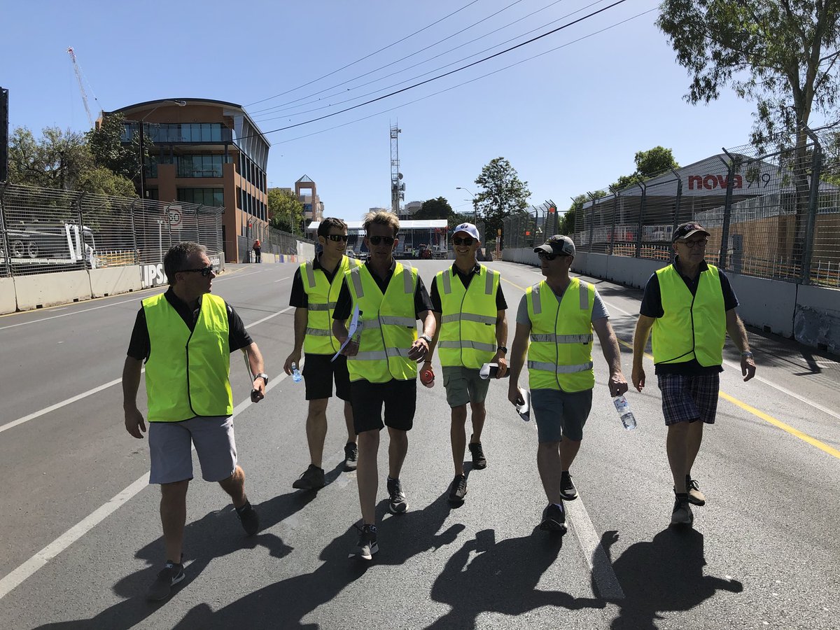 McElreaRacing's tweet photo. Track walk at Adelaide 500. Listen to Luffy fellas!
What an awesome place to start the #australiancarreracupchampionship #mrdriverdevelopment @jaxonevans_ @ANTHONYGILBO19 https://t.co/LJu7NLp93B