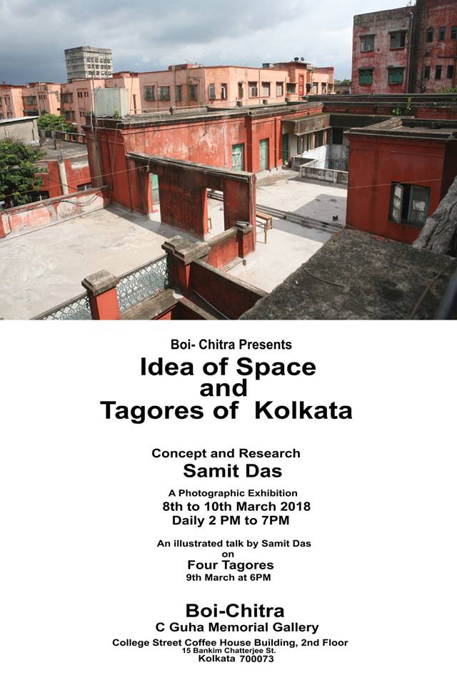 MATTERSOFART's tweet photo. Boi- Chitra presents Idea of Space and Tagores of Kolkata from March 8-10, 2018. Concept and Research by Samit Das. #Tagore #SamitDas #photography #exhibition #Kolkata https://t.co/42U4oxd94y