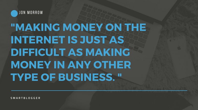 thesharpbrain's tweet photo. Making money online isn’t a fairytale. You can do it. You just have to be smart about it and have realistic expectations.

#JohnMorrow #Blogging #AffiliateMarketing #Adsense https://t.co/Liaxypays6