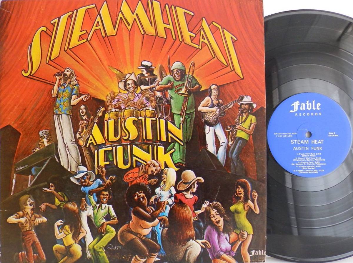 best_sauna_hat's tweet photo. 激レア!! Fable 初回 US盤 完全 オリジナル STEAM HEAT Austin funk RARE GROOVE 傑作 KILLER TEXSAS FUNK muro ファンク Mellow サンプル https://t.co/M9QOmcotzD #STEAMHEAT #Austinfunk #raregroove #funk #soul #Texas #レコード #レアグルーブ #ファンク https://t.co/UmvLrm9hwK