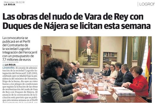 JJSanMartin's tweet photo. Entre mociones, enmiendas a los Pptos. y el Acuerdo Investidura los de @CsLogrono_ hacemos #politicautil
Camiones a la AP68, V Centenario Asedio Logroño 2021, Remodelación Plaza 1º Mayo, Licitación Opción C Túnel Vara del rey
Mas info en mi fcbk  https://t.co/E1DAyHVdRC https://t.co/lYQVWogJIw