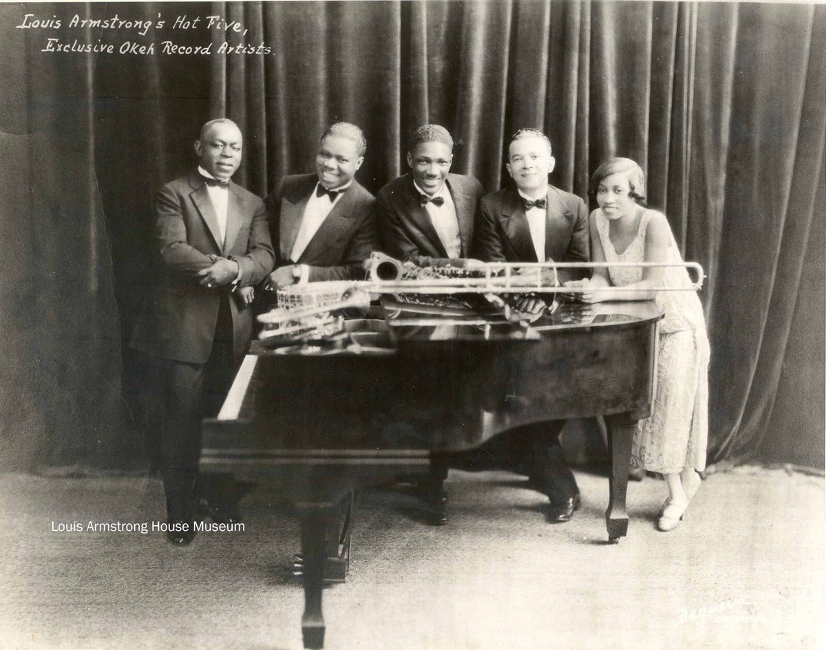 louisarmstrong_'s tweet photo. 1925, Proud to finally be putting out music under my name and the Hot fives! https://t.co/ENqoMF0la9