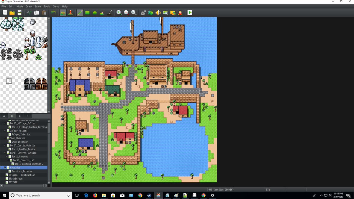 gamekrazzy's tweet photo. The Desert Port Town of Kassidus! WIP
#pixelart #indiegame #indiedev #devgame #gamedev #rpgmakermv #rpgmaker #mv #rpg #Tagaiagame #update #mapdevelopment #desert #port #town https://t.co/oH24suCe1k