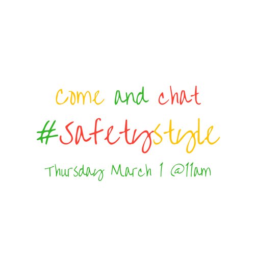 safesocialrules's tweet image. Come and chat to me and @haliarose_uk on Thursday at 11am about all things stylish for Mums and safe for kids. Follow our conversation at #SafetyStyle and let's get talking!
