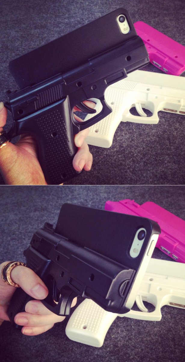 Wear_Blossom's tweet photo. [RT추첨]

🔫빵야! 권총 폰케이스🔫

권총손잡이가 핸드폰 옆으로 입체적으로 나와있어, 총 잡듯이 손으로 잡고 다닐수 있는 디자인이랍니다🤠
정말 방아쇠를 당길 수 있는 디자인으로, 방아쇠를 당기면 딸칵 소리까지 난답니다🙈💞

사이트https://t.co/fH2ApTJIGs
블로그https://t.co/o7vKPYEGbp https://t.co/vyCKPzwAPJ
