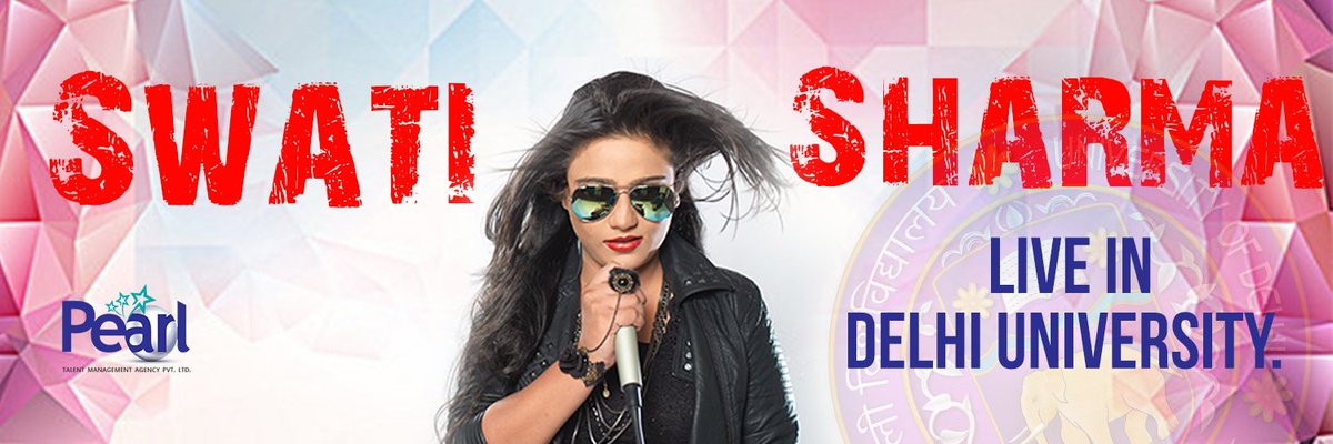_Pearl_Team's tweet photo. #PearlExclusive "The Banno Girl" @swatisharmalive live at The University of Delhi.
#PearlTalentManagement #SwatiSharma #DelhiUniversity #Live #PearlEvent #TheBannoGirl #Bollywood #BollywoodSongs #loud #gignight #eventnight #bollywoodnight #music #artist #artistlife #CollegeGig https://t.co/BNppzYEoPZ