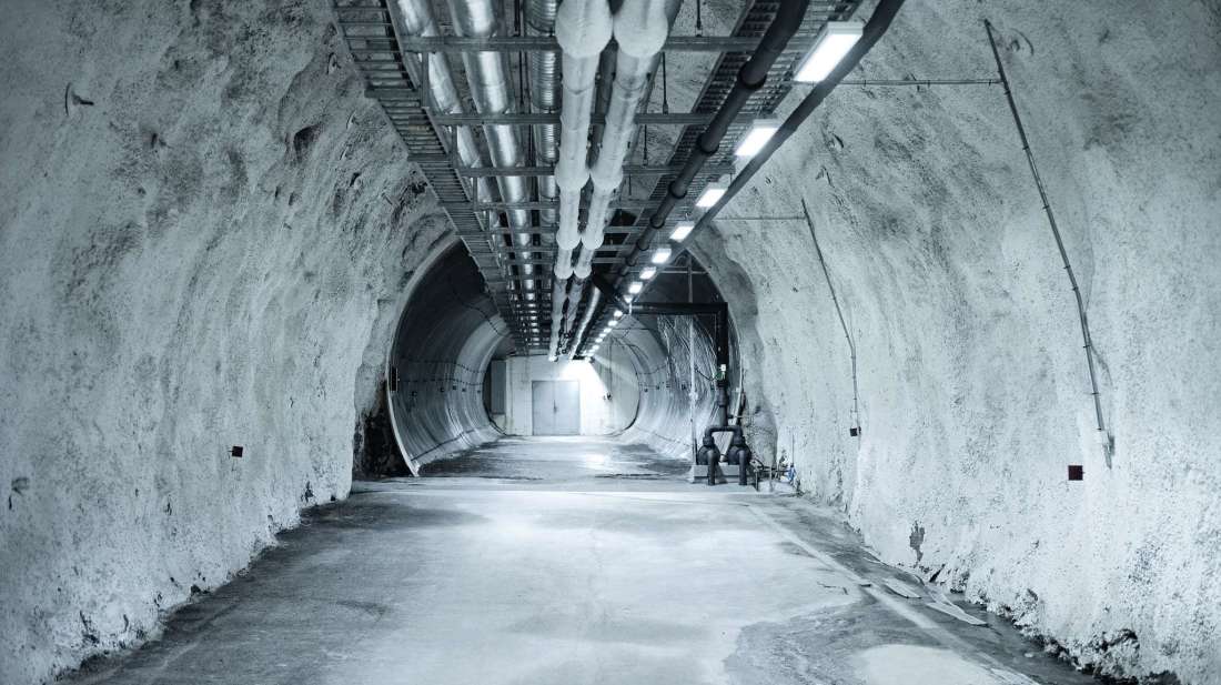 mental_floss's tweet photo. Norway's Doomsday Seed Vault Is Getting a $12.7 Million Makeover After Flood — https://t.co/2LBsXx9YEe https://t.co/T03BNgggfA