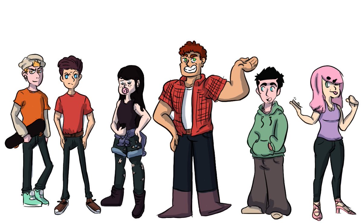 CodeTwoCrew's tweet image. MAIN CHARACTERS REVEAL! Carter, River, Kate, Declan, Cliff and Cleo!! GET TO KNOW AND LOVE THEM IN THE NEW SERIES, KROD! COMING MARCH 24TH!! #ComingSoon #newseries #animation #YouTube