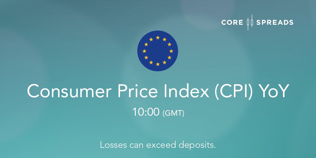 CoreSpreads's tweet photo. What effect will the CPI announcement have on the value of the USD?
How will you trade? https://t.co/sN40ncgukN
#risk #leveragedproducts #corespreads #forex #pips #forextrader #trading #currency #tradinglifesystle #finance https://t.co/sve2WpqK94