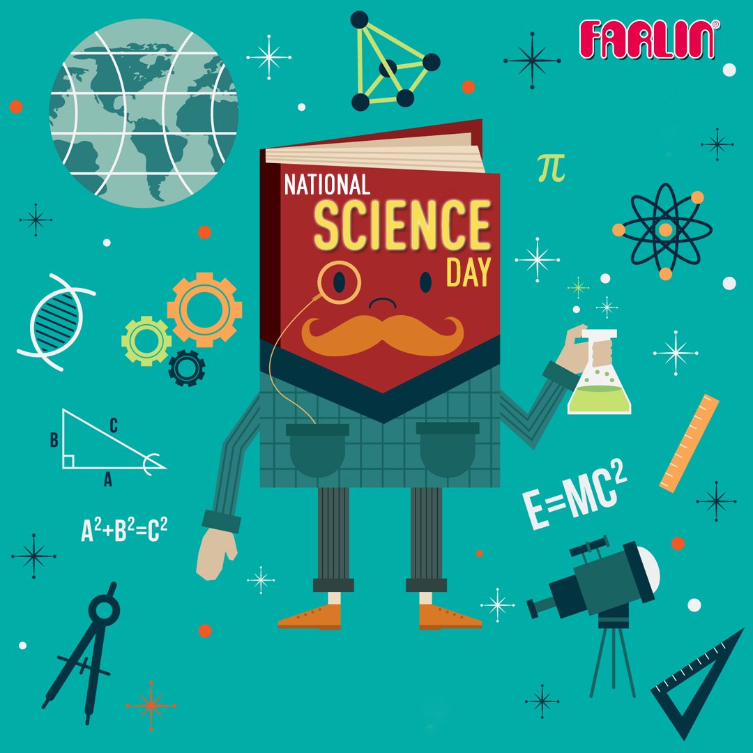 The day for science and innovation..!! let's encourage and understand the importance of science used in the daily life of the people! 

#Farlinindia #nationalscienceday #scienceday2018 #ramaneffect #cvraman #science #scienceday #28february #sciencedayindia #education #scientist