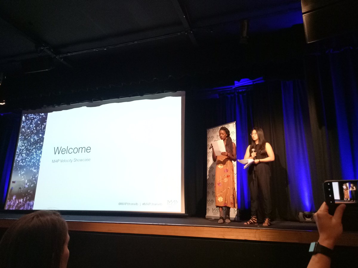 alexjhandley's tweet image. Kicking off the @MAPUniMelb Velocity Showcase. Good luck teams! #MAPunimelb