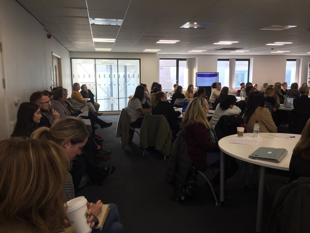 EqualityatBU's tweet photo. Packed house hearing @unafoye talk about emotional intelligence and eating disorders #EDAW2018 #BUED18 @bournemouthuni https://t.co/xqBOPsqbgB