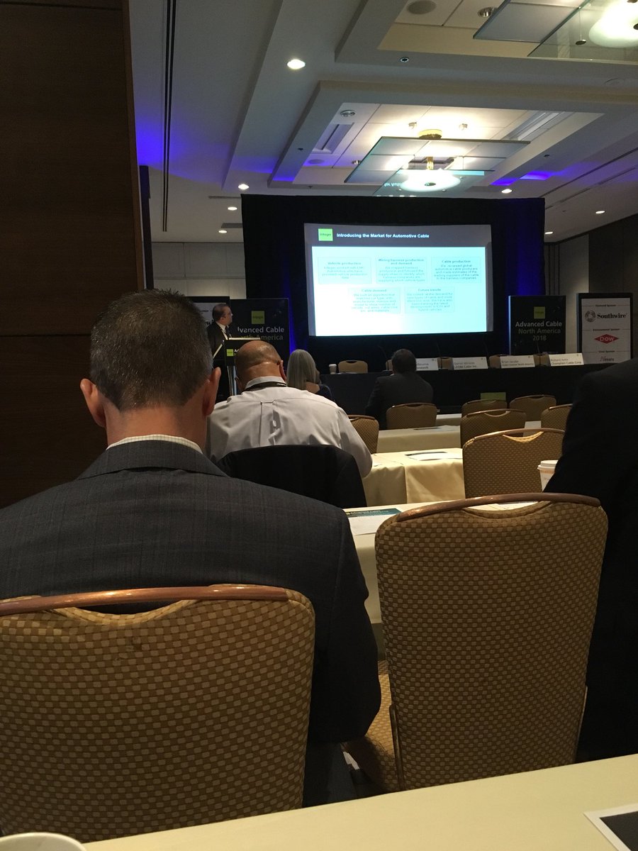 McNulty_WCTI's tweet image. Automotive cable briefing at @Integer_Cable Advanced Cable North America conference in Atlanta.