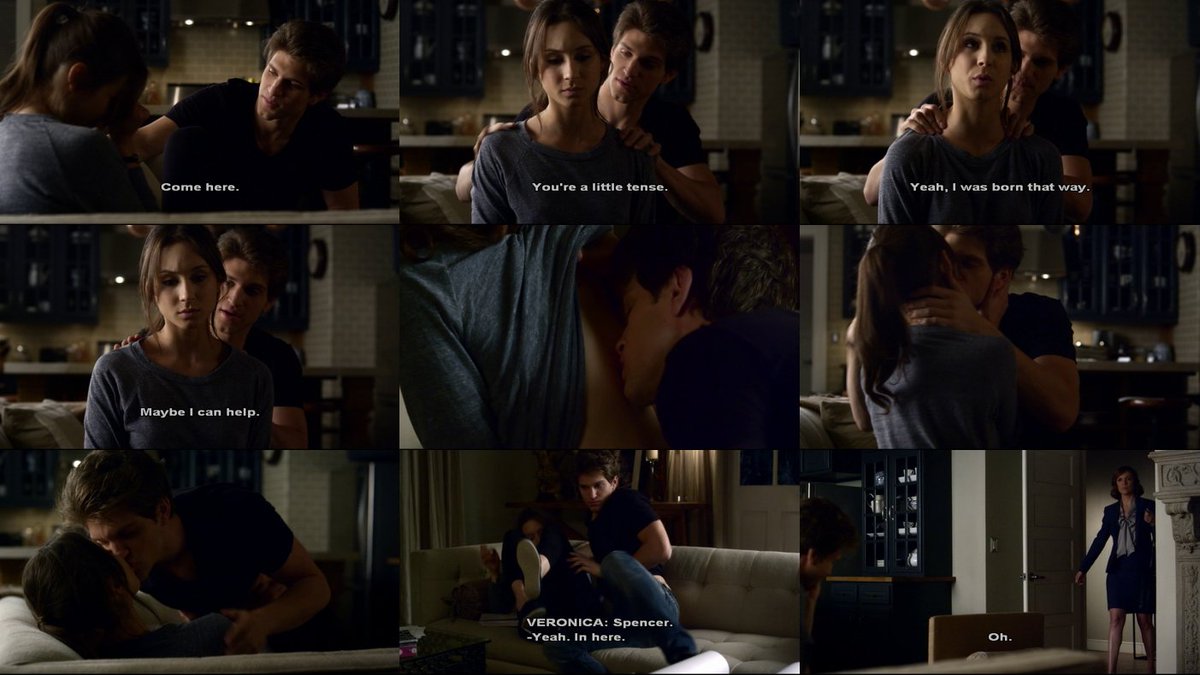 tvshowquote1's tweet image. #Toby: Hey. 
#Spencer: Hmm? 
Toby: Come here. You're a little tense. 
Spencer: Yeah. I was born that way. 
Toby: Maybe I can help. 
#PrettyLittleLiars #Spoby #PLL #PLLcouple #SpencerHastings #TobyCavanaugh #SpencerAndToby #TobyAndSpencer