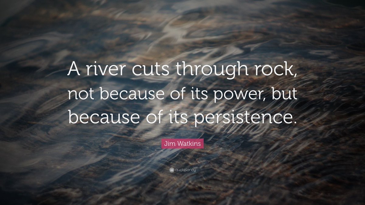 jasfountain's tweet photo. “A river cuts through rock, not because of its power, but because of its persistence.” It’s a great day to be a Wildcat! #CCSSLeads #ANDnotOR #WorldClass https://t.co/RA0b7QEY4i
