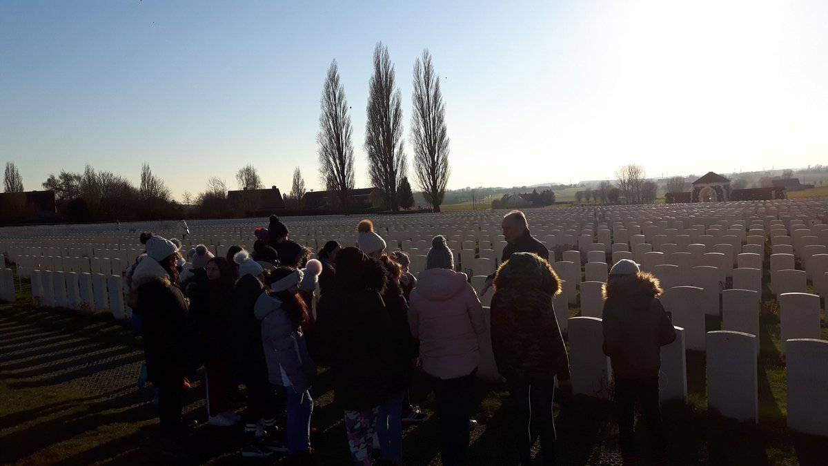 WGSGHistory's tweet image. Thank you to @AngliaTours for a fantastic trip to the Ypres salient last Friday. The students were really engaged with some brilliant stories and interaction. Once again students from @WilmingtonGSG show how great they are!