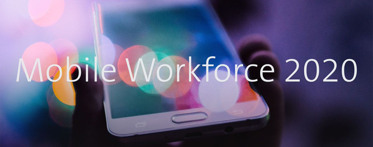 Am 27.3. startet unser drittes #Webinar mit dem Thema #MobileWorkforce - Wir zeigen auf welche Auswirkungen die Mobile-Durchdringung für Unternehmen mitbringt und zeigen mit konkreten Beispielen, wie Business Prozesse effizienter ausgestaltet werden können buff.ly/2EZkVfP
