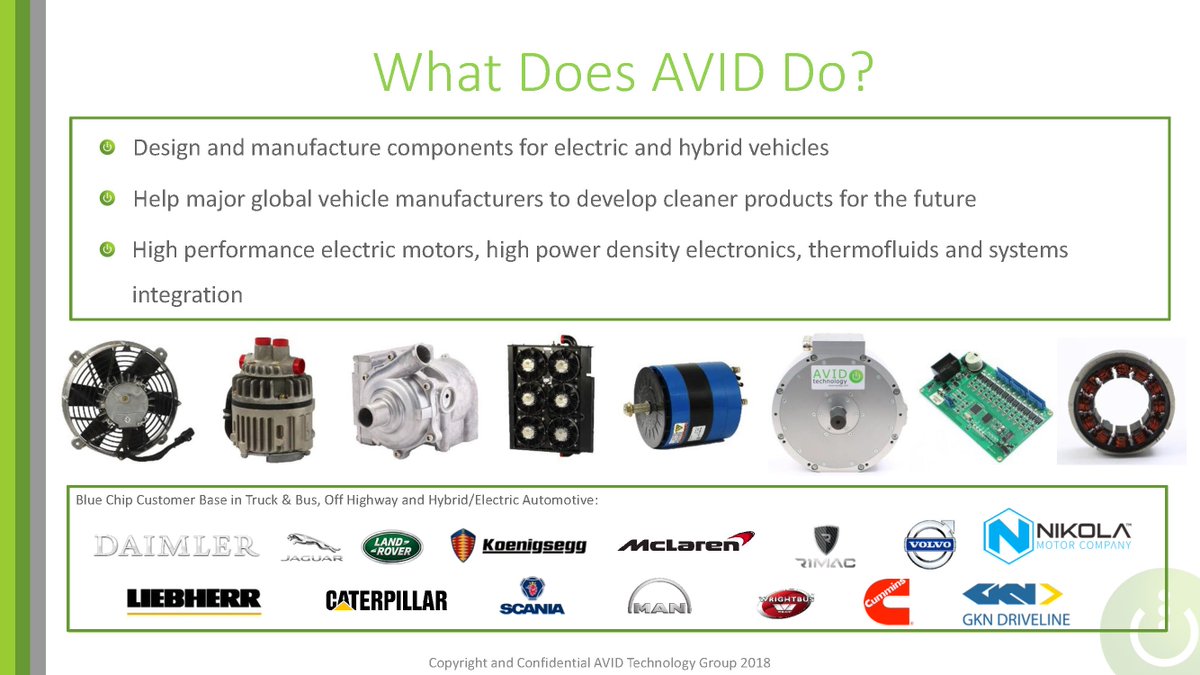 NVMPE's tweet photo. Ryan from @AVIDTechnology1 is now on stage explaining what exactly their technology does and why electrification is an exciting market. #NVMPE https://t.co/DimSVjKHIU