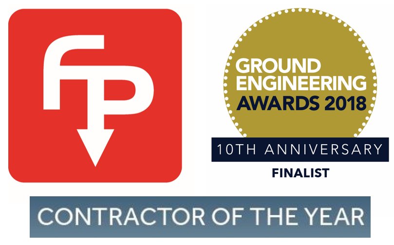 FPL_Piling's tweet photo. Foundation Piling are very proud to be shortlisted for #ContractorOfTheYear @GEawards 2018! Congratulations also to our colleagues @BAMNuttall @MottMacDonald for #ProjectOfTheYear nomination for our project at #ExeterFDS https://t.co/GtMW7J8yb8