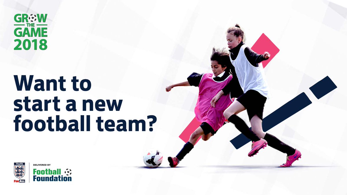 FootballFoundtn's tweet image. Do you want to create a new women and girls football team?

The @FA are offering £1,500 grants through their Grow the Game scheme. ⚽️🙌

Apply today!

footballfoundation.org.uk/funding-scheme…