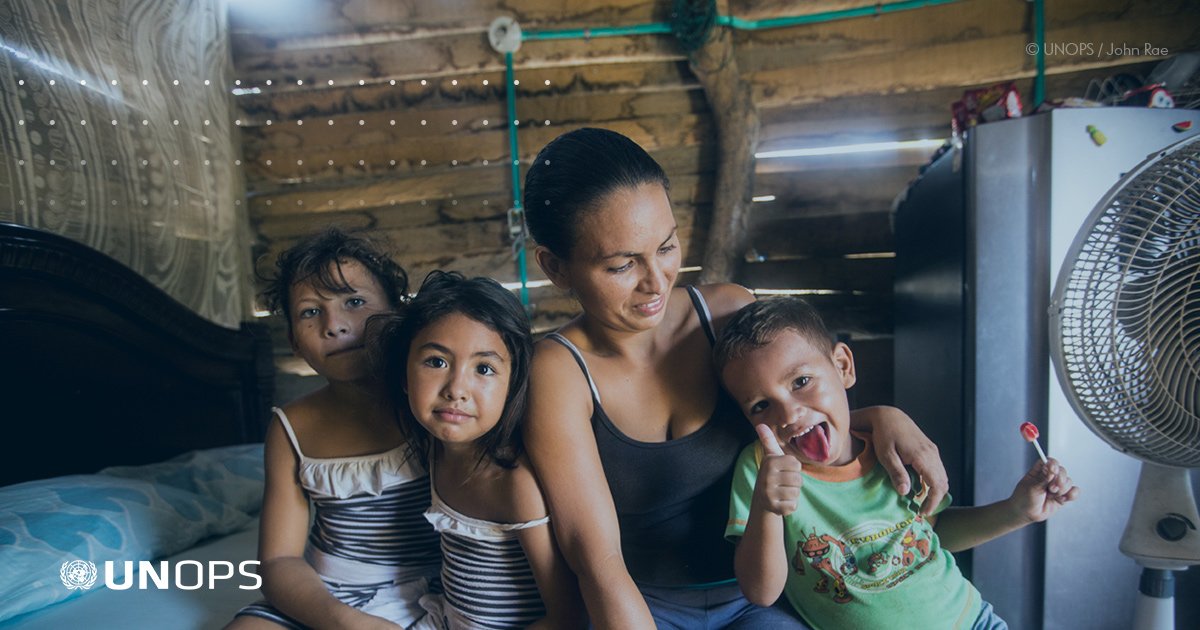 UNOPS's tweet photo. Meet Vanesa: A single mom from rural #Colombia looking to make life a little easier | #Seeds4Stability @ProsperidadCol https://t.co/kQauSrUeaC https://t.co/1rN3sAKT6H