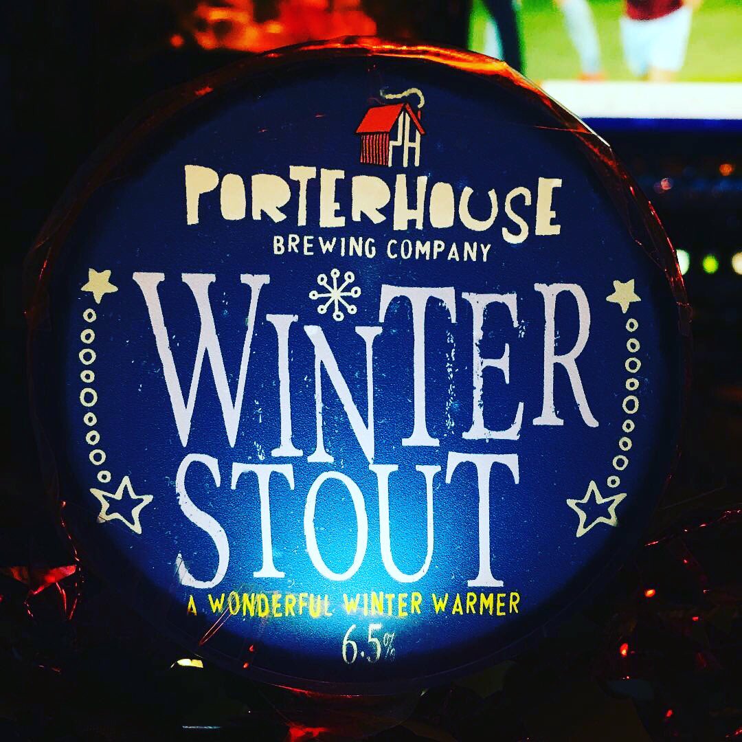 Pop into one of our Porterhouse Bars for a Winter Stout, on a day like today it’s needed ❄️😅 #WinterStout #BeastFromTheEast
