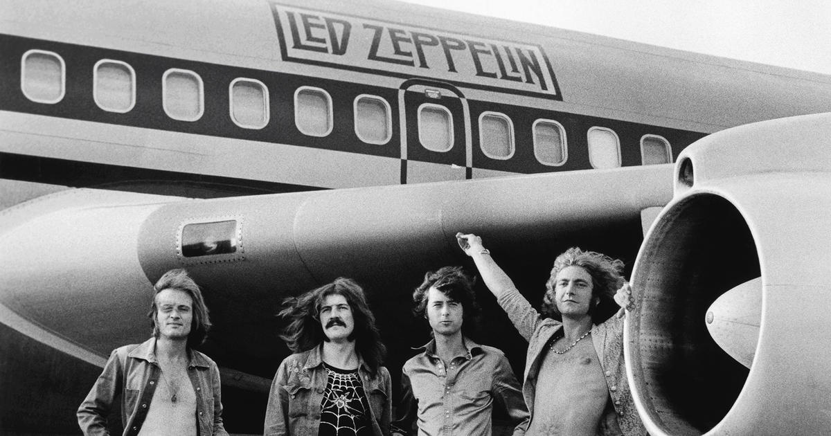 BonAguilarFM's tweet photo. #UnDiaComoHoy hace 48 años @ledzeppelin cambio su nombre por una única vez y actuaron en #Copenhagen como #TheNobs después de que Eva Von Zeppelin una familiar del diseñador de la nave amenazó con demandarlos si el nombre de la familia era utilizado en Dinamarca @MAXIMA1067FM https://t.co/WhSqKkPJb6