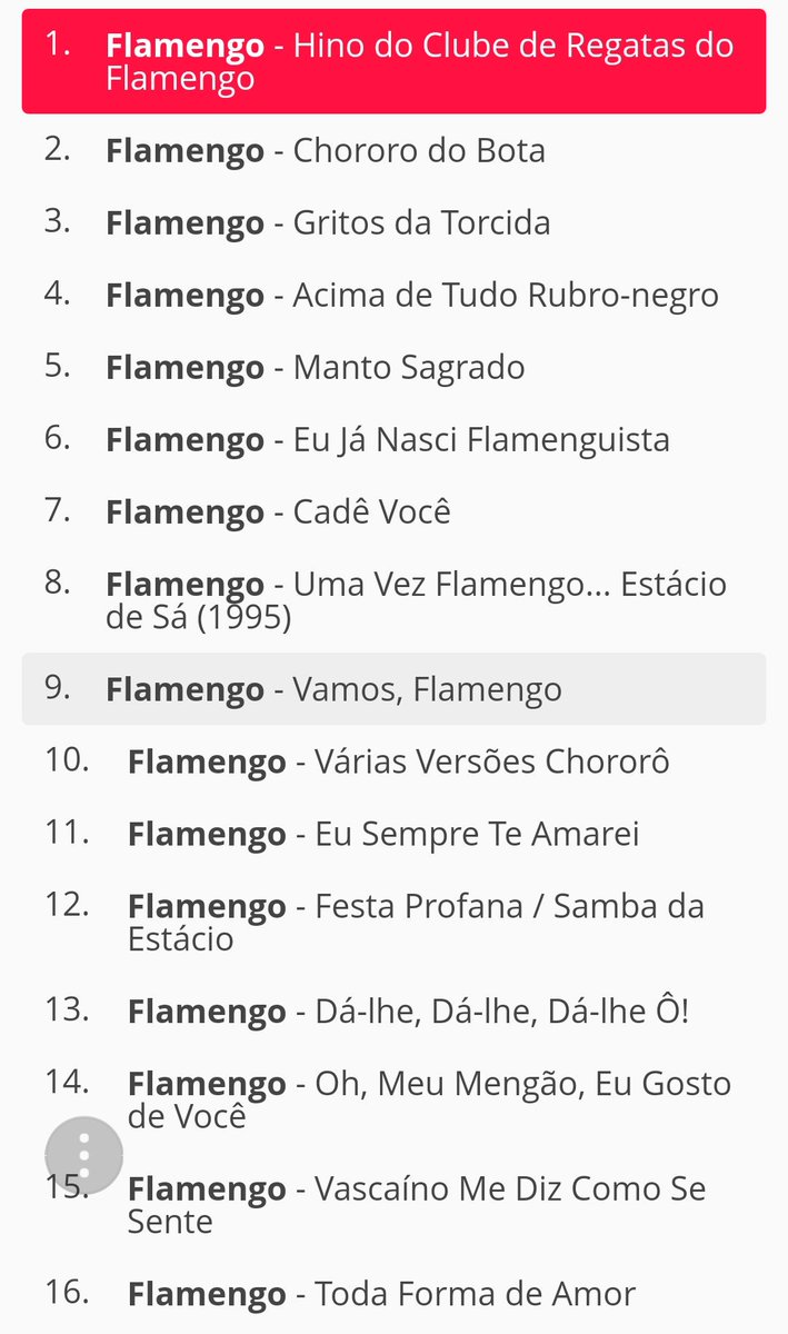 nandabarbosacrf's tweet image. Playlist do Dia 🔴⚫
#ConteComigoMengão