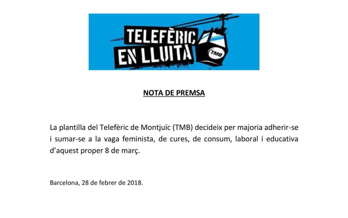 Aquest 8 de març Vaga Feminista! ENS VOLEM LLIURES, ENS VOLEM VIVES, FEMINISTES, COMBATIVES I REBELS!