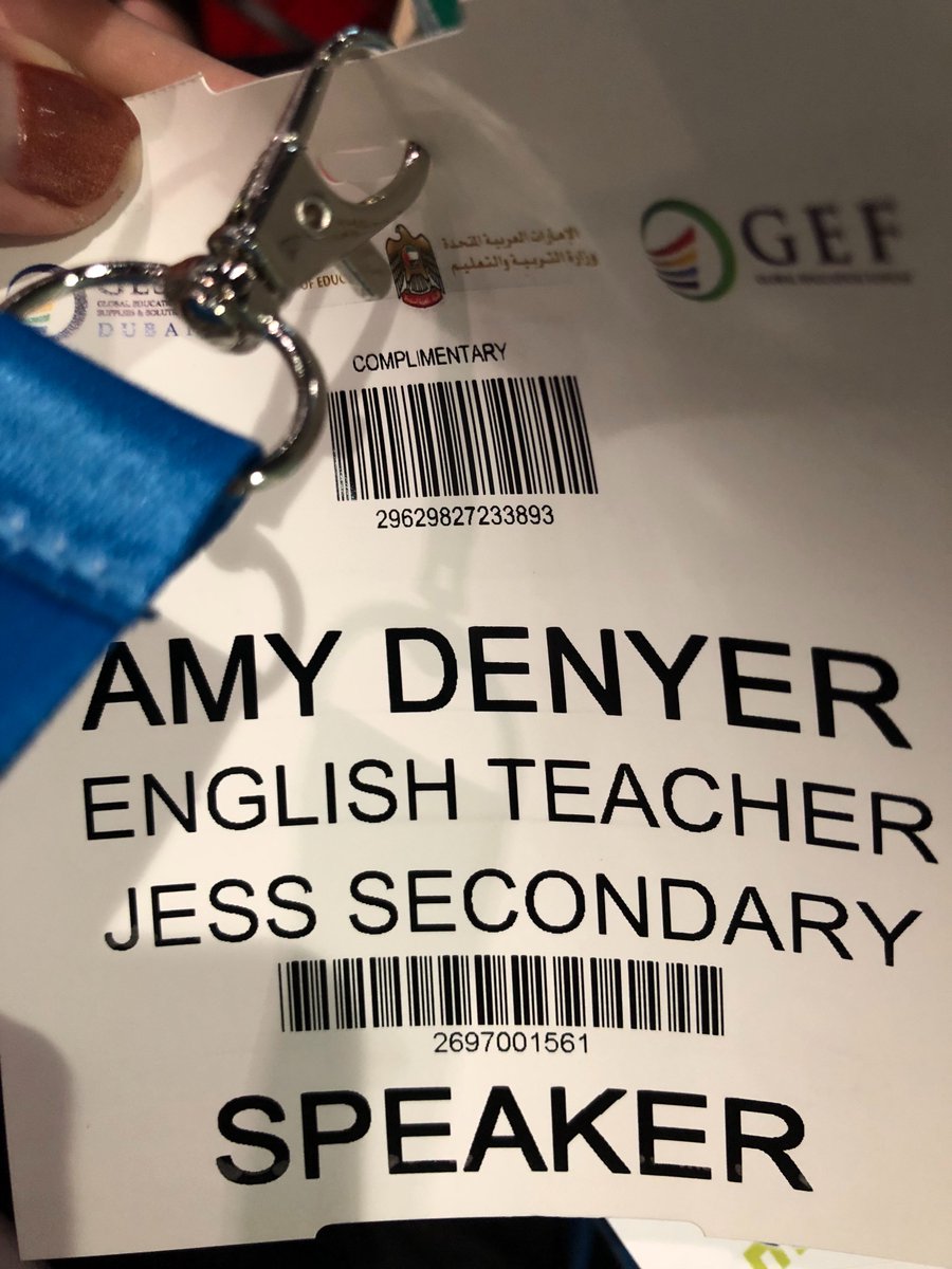 It’s been wonderful speaking at GESS today about the benefits of OneNote. I think I must have used the word ‘revolutionised’ at least 5 times! #gamechanger #OneNote
