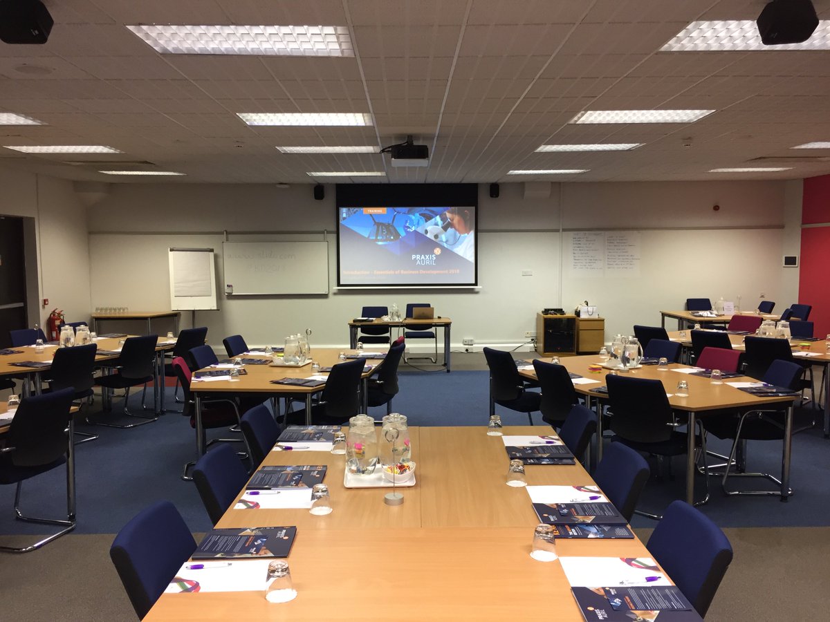 PraxisAuril's tweet photo. Currently at the Essentials of Business Development course in Loughborough and everything is going well, lots of delegate interaction! #BusDev18 https://t.co/7Nh1S1D5JU