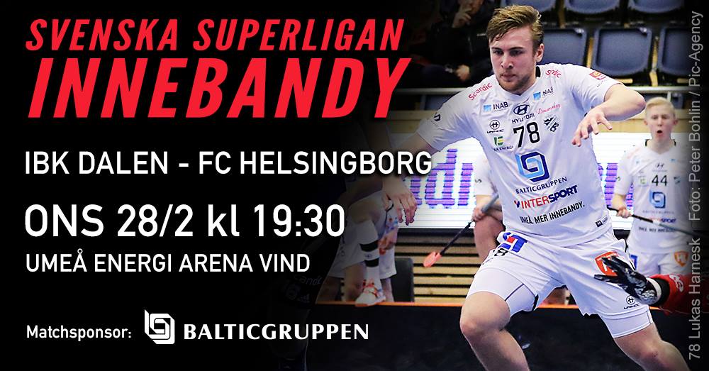 VIKTIGT MEDDELANDE!!✍️
Kvällens match mot FC Helsingborg är senarelagd till 19.30 pga förseningar av flyget för bortalaget. Hjälp oss att sprida informationen! Tack för hjälpen 👍

Inför matchen kommer du att hitta intervjuer och annat smått &amp; gott här: sportswik.app.link/EJ3zfaeaUK