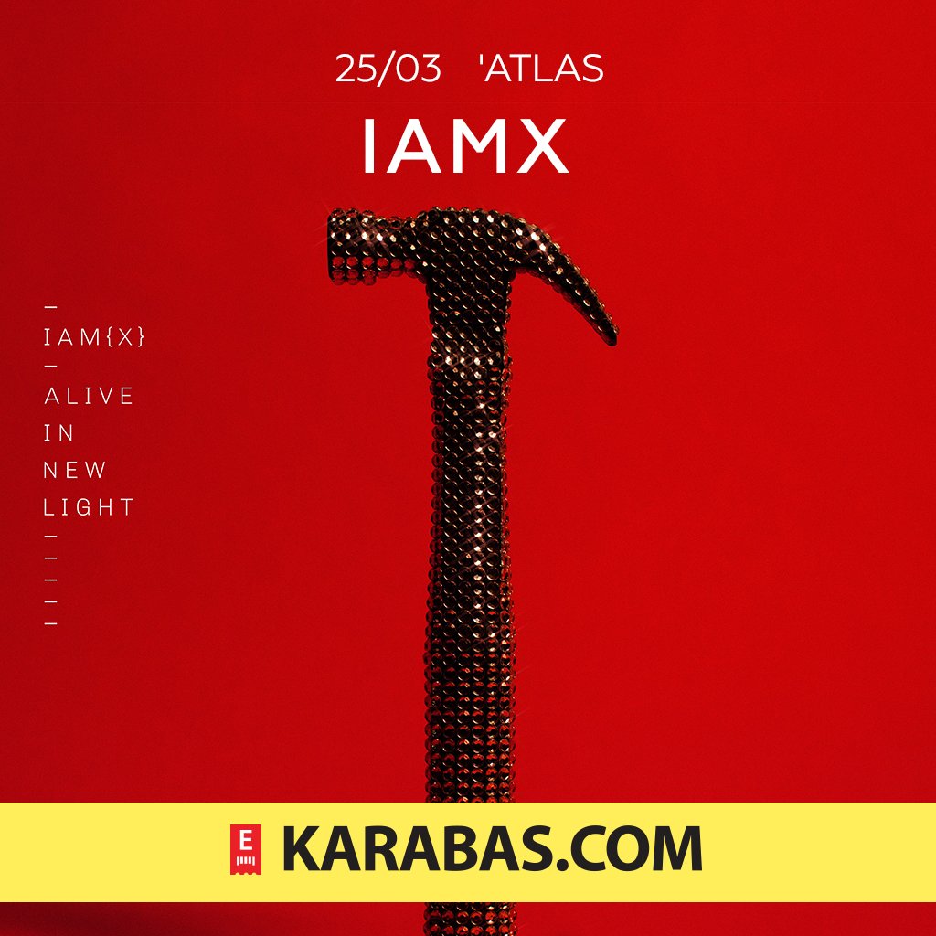 karabas_com's tweet photo. До концерта #IAMX остаётся всего несколько недель. 🚨 Не упусти свой билет, успей купить до подорожания: https://t.co/KKFKTc5921

И не медли, ведь цен�� станут выше уже с 1 марта. https://t.co/A4BJwFDDlv