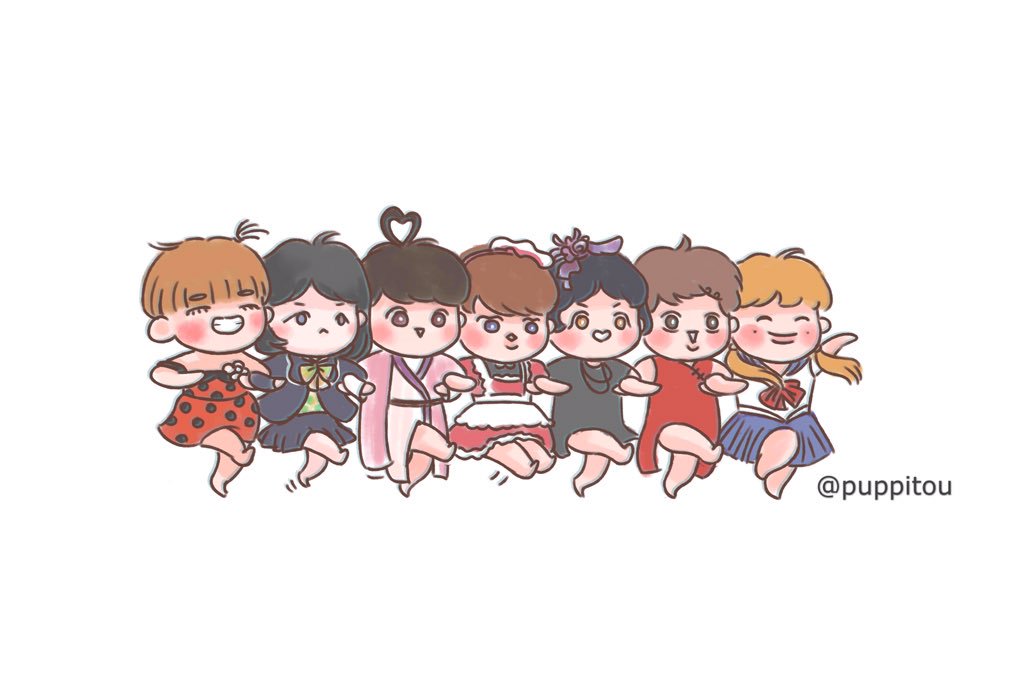 PuppiTou's tweet photo. 防弹美少女团
#iHeartAwards #BestBoyBand #BTS @bts_twt https://t.co/lmxDa1evrZ