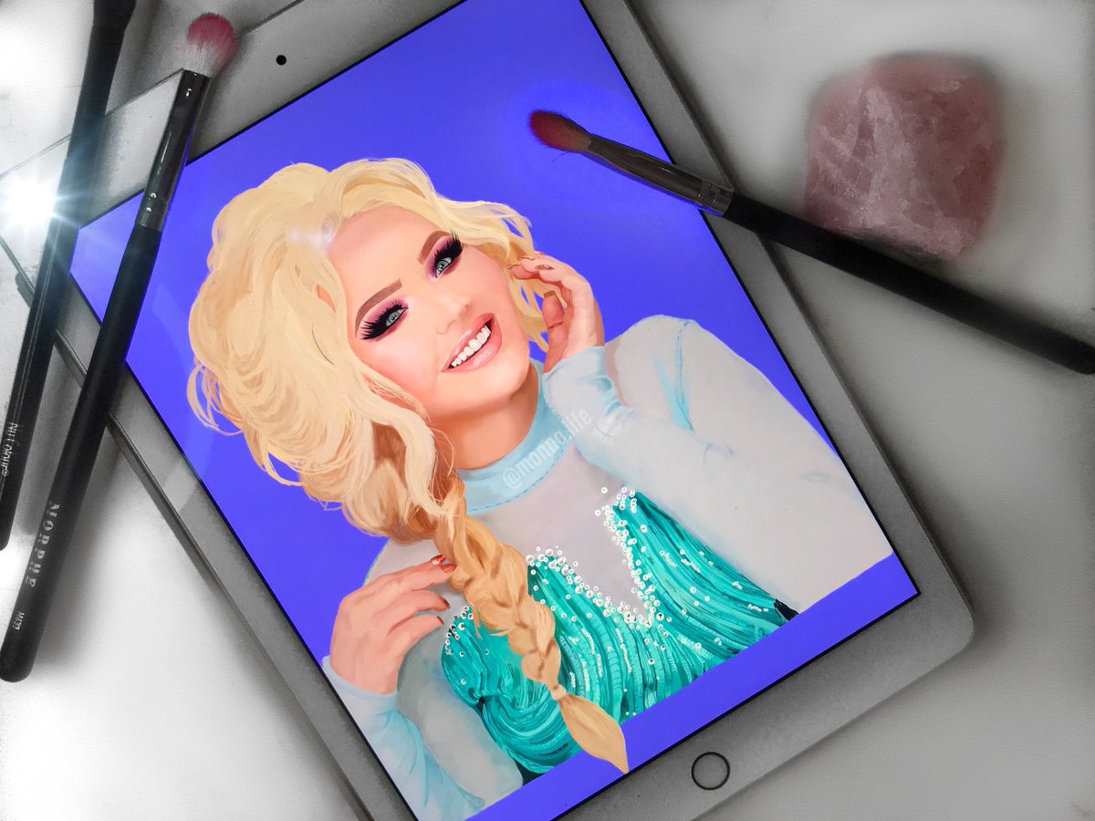 monno_life's tweet photo. After seeing this wonderful human trolled, you’re still my queen @NikkieTutorials &amp; inspired me to work on this &amp; learn new skills #nikkietutorials #elsa #frozen https://t.co/cxigTV4CKG