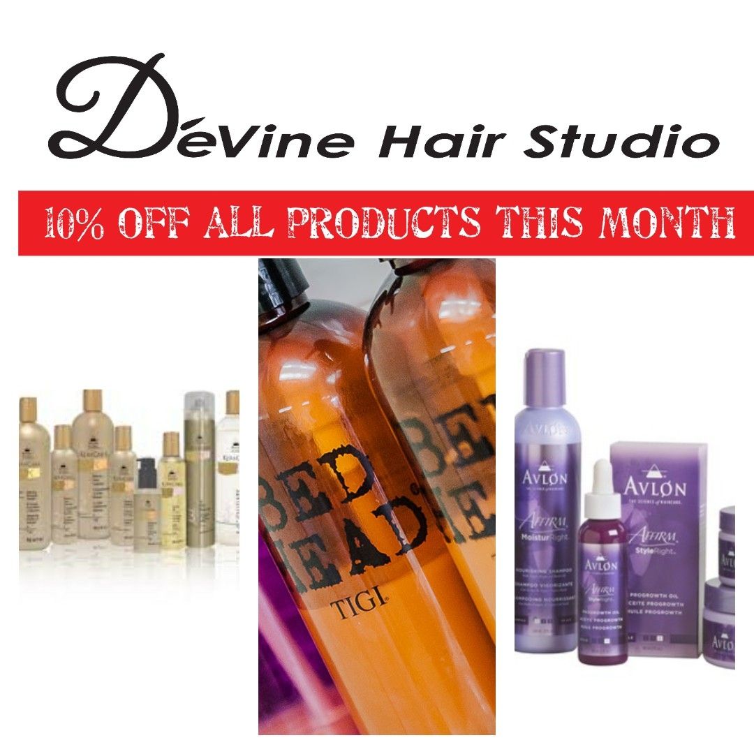 SocialMfairies's tweet photo. Promotion of the month for March is 10% off all products purchased in salon including, Avlon, Bed Head, Got2bglued. https://t.co/iVEujvri9w