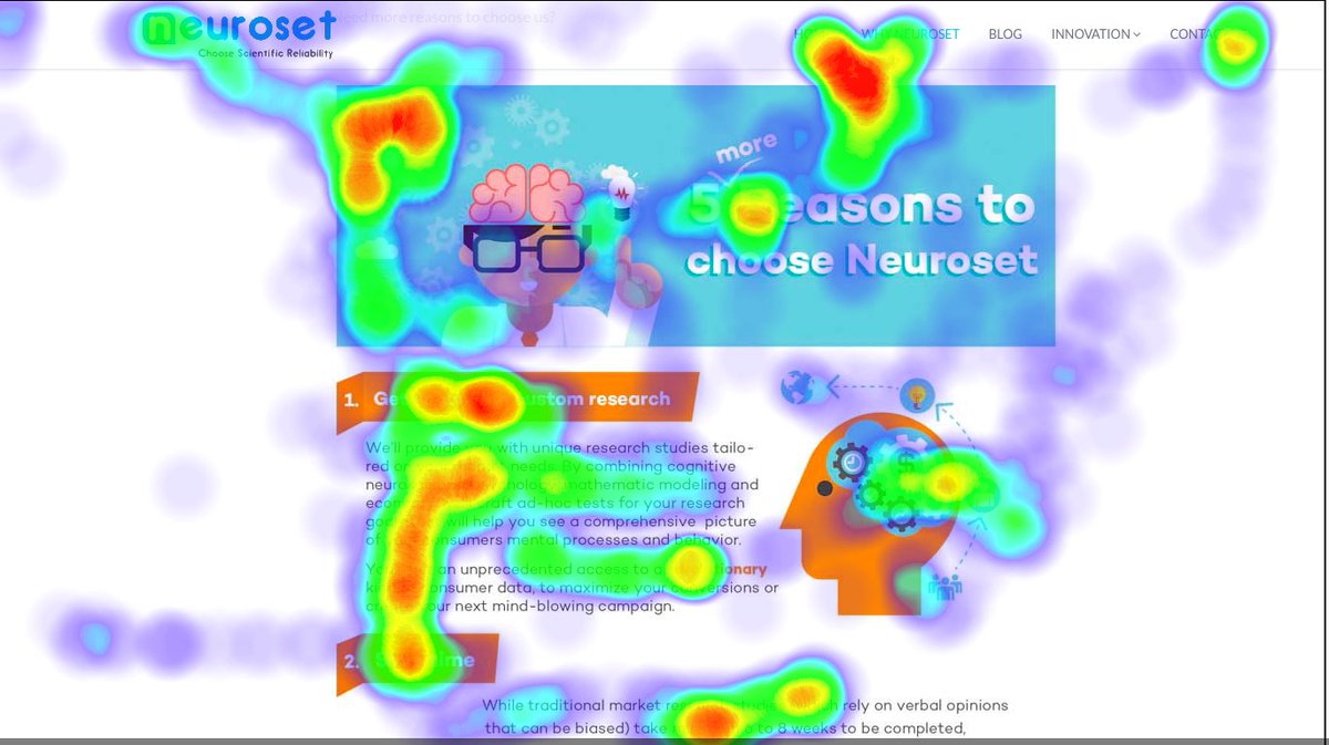 NeurosetIT's tweet photo. Neuro-Web Design: Imparare ad analizzare mappe eyetracking nel nuovo Mini Corso Online https://t.co/CNACmlvvkT #Webdesign #Neuromarketing #comunicazione #Website #design #28febbraio #Marketing https://t.co/FpYLzGE94y