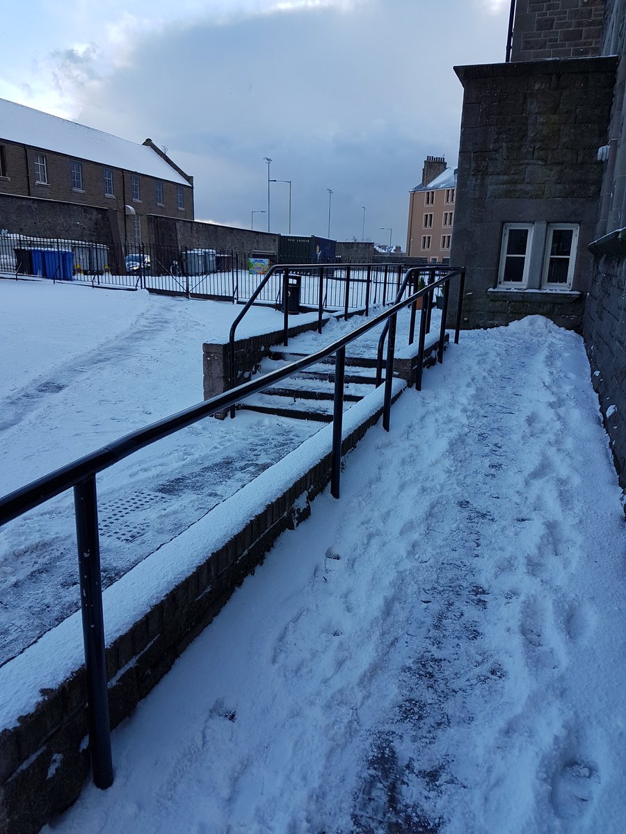 Dens road school shouldn't have been on so much for child safety kids were all slipping could cause serious accident <a href="/tayfm/">Tay FM</a>