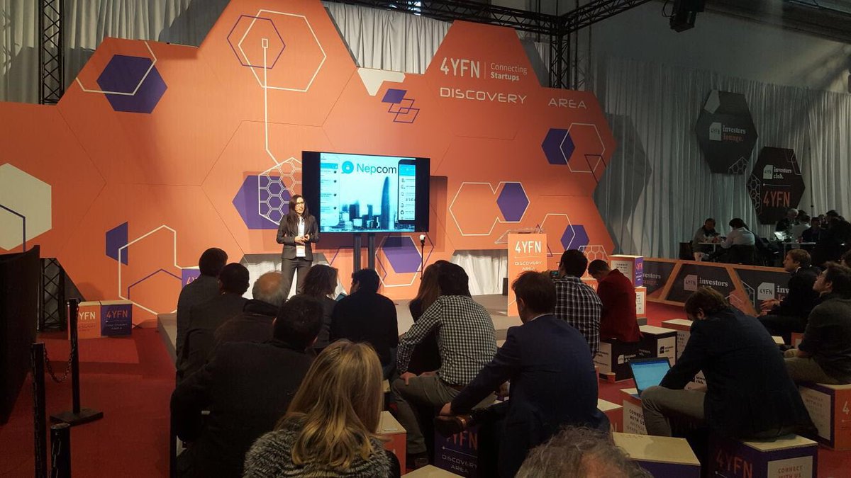 Nepcom's tweet photo. Ayer @CristinaBlasi asombró a los asistentes con el Discobery pitch sobre #Nepcom. Puedes ver el vídeo completo pinchando aquí 👉 https://t.co/vhbI99fsAv https://t.co/SRwLmtBgoY