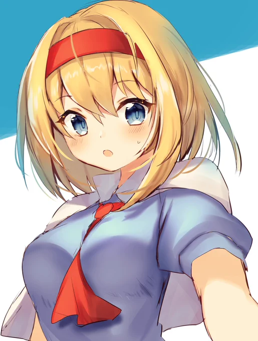 「何か顔についてる?」 