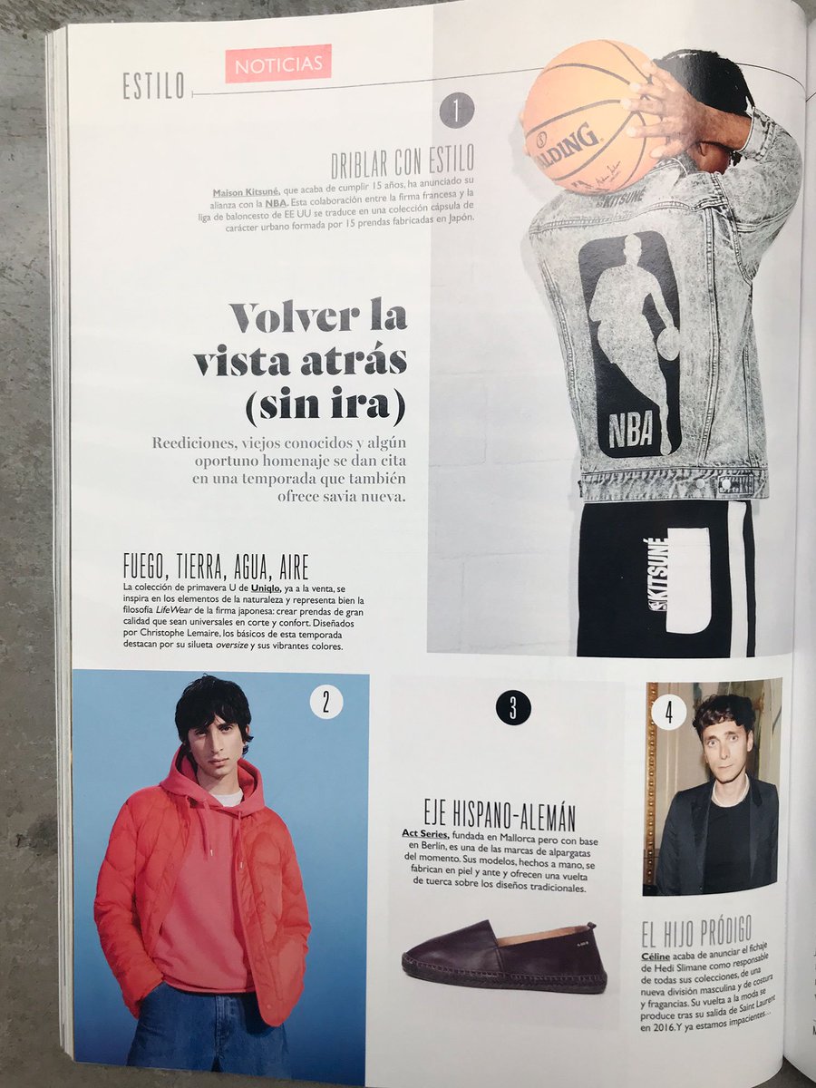 Act Series featured in the latest issue of the Spanish edition of GQ Magazine. Thanks <a href="/GQSpain/">GQ España</a>!