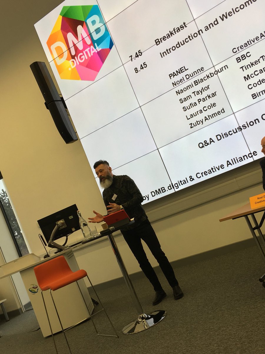 KrisTheScript's tweet photo. We’re underway. Taking about growing the energetic and still fast growing sector in the West Midlands. Making it clear that there are digital media opportunities aplenty but we need to work together with one voice. 
 #dmbtalent https://t.co/rrAHTw3Wyc