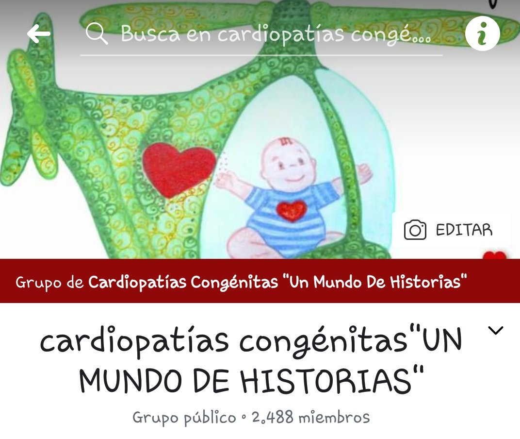 corallfamily's tweet photo. CARDIOPATÍAS CONGÉNITAS UN MUNDO DE HISTORIAS
Tiene un grupo de facebook y pagina, unirse a nosotros y dar me gustassssss !
#unmundodehistorias
#cardiopatíascongénitas
#acccb
#colabora https://t.co/n5xsf4f06K