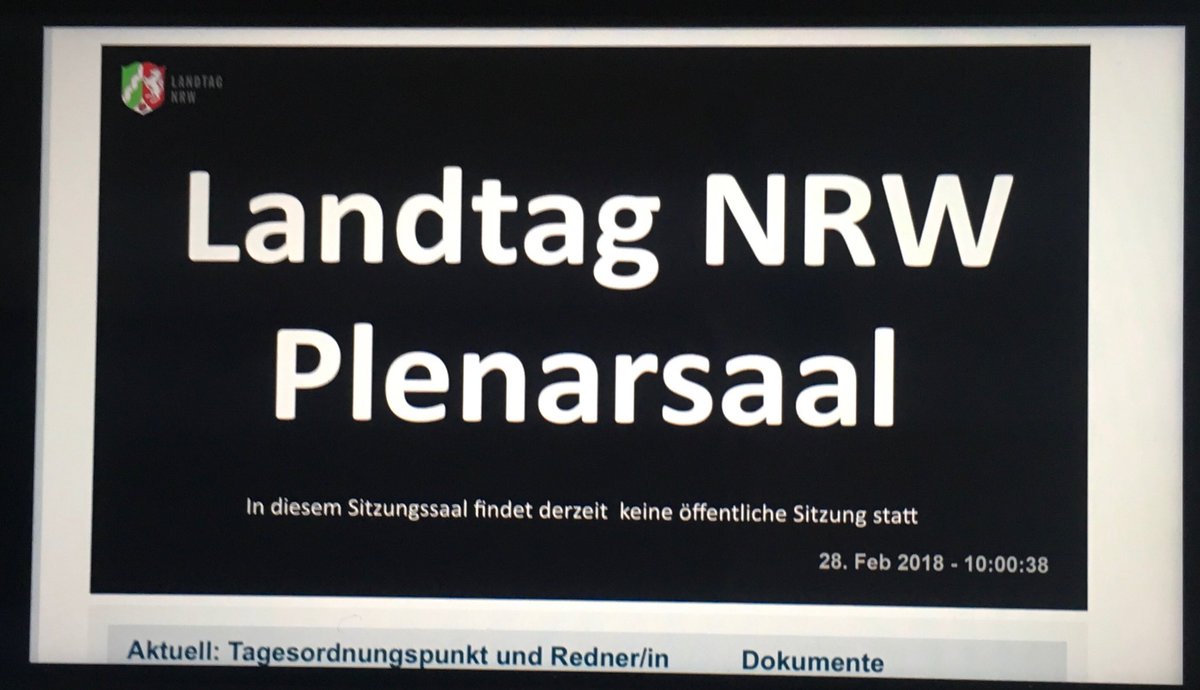 nixus_nrw's tweet photo. Gleich live aus dem Landtag #NRW

Aktuelle Stunde zu #Fahrverboten für #Diesel Fahrzeugen

Zum Stream gehts hier:
https://t.co/8bhIRLm4dp
#Dieselfahrverbot #Dieselverbot #Dieselgate https://t.co/1Y0hKTqqwG