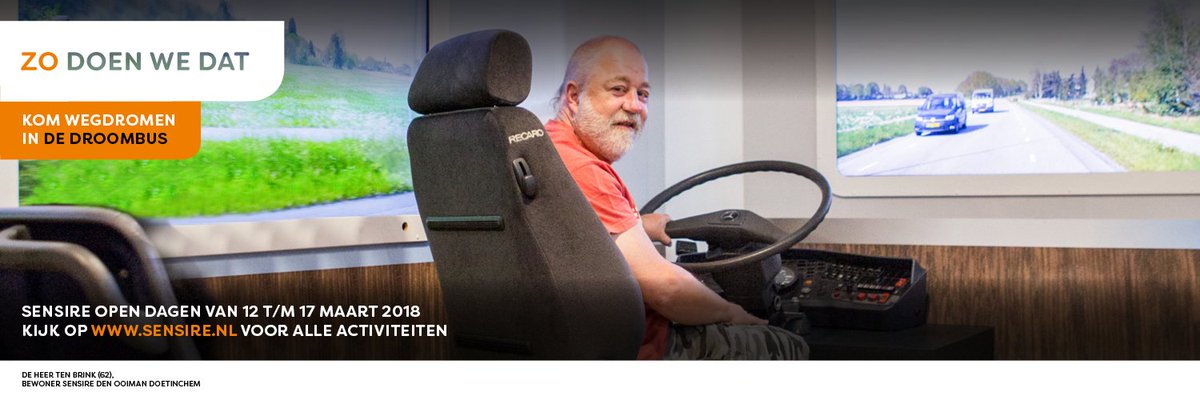 Sensire's tweet photo. Kom je ook naar de Open Dagen van Sensire? We zien je graag in de Week van Zorg en Welzijn (12 t/m 17 maart). Kijk op: https://t.co/55FGkbax8L voor alle activiteiten #Droombus #Pannenkoeketen #rollatorcheck #werkenbijSensire https://t.co/U0pWxvgpb5