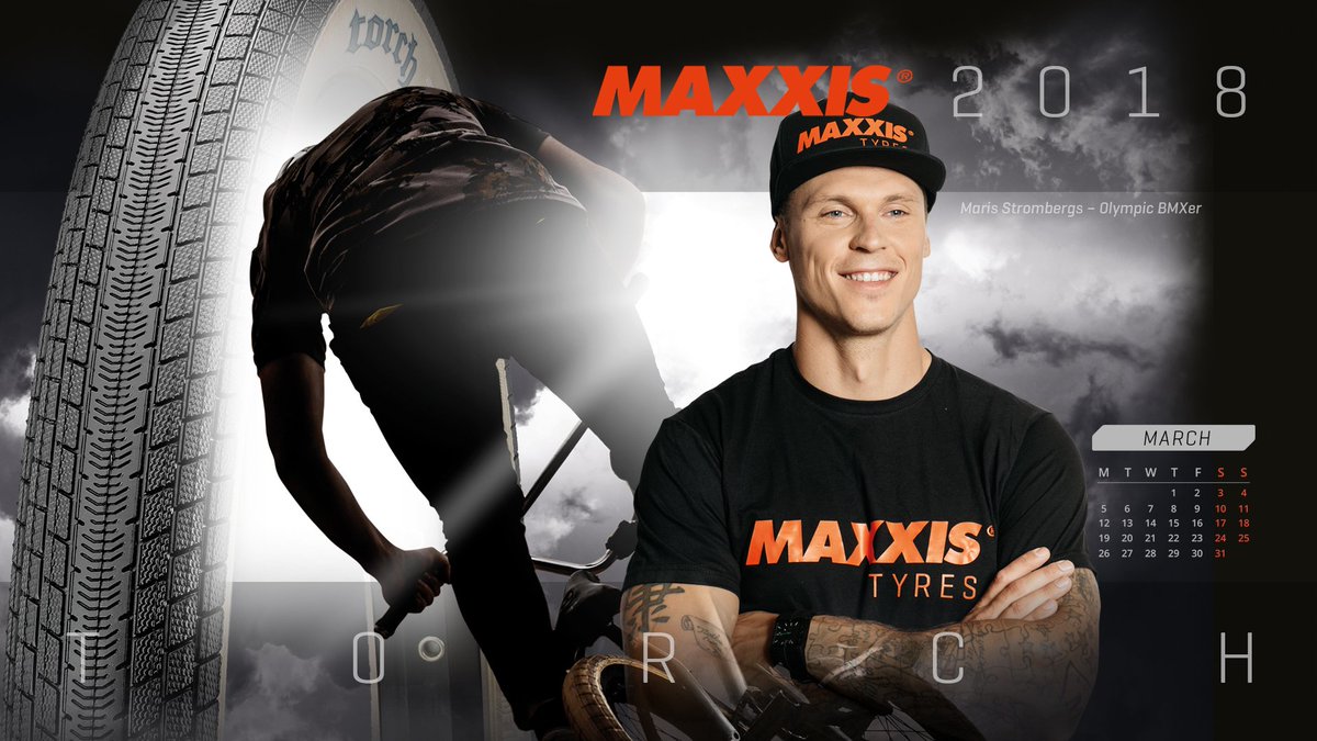 Maxxis Tyres UK (@maxxis_tyres) on Twitter photo Make sure your desktop is ready for March by downloading our 2018 Cycle Calendar Desktop Wallpaper for free today!
>>maxxis.co.uk/2018-calendar<<
March features <a href="/MarisStrombergs/">Maris Strombergs</a> - Olympic BMXer Make sure your desktop is ready for March by downloading our 2018 Cycle Calendar Desktop Wallpaper for free today!
>>maxxis.co.uk/2018-calendar<<
March features <a href="/MarisStrombergs/">Maris Strombergs</a> - Olympic BMXer
