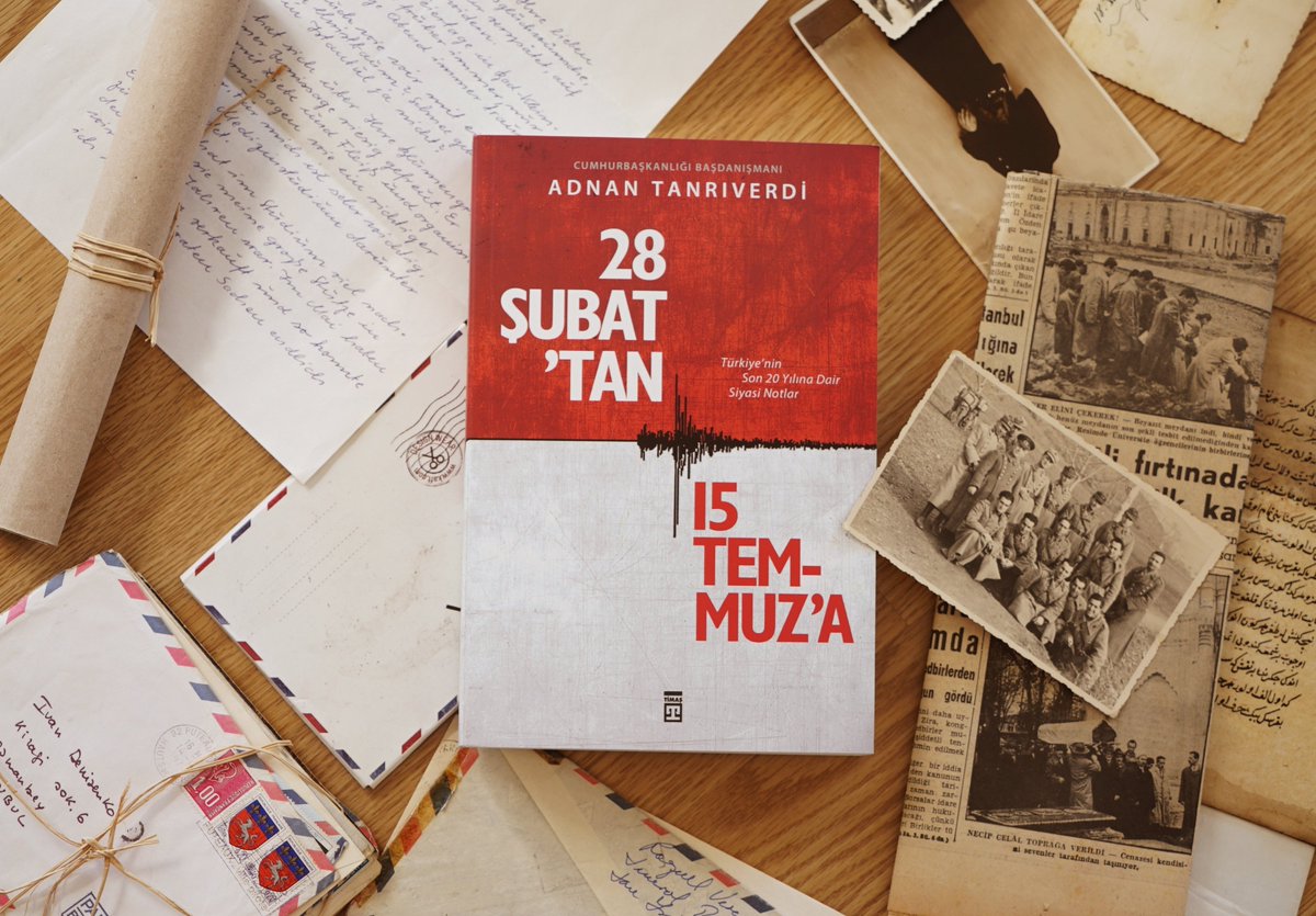 timasyayingrubu's tweet photo. Bu tweet'i RT et, @timasyayingrubu 'nu takip et, 28 Şubat ’tan 15 Temmuz’a kitabını kazanma şansı yakala! 

Türkiye’nin son yirmi yılına dair siyasi bir hatırat okumak isteyenlere…

#28Şubat https://t.co/QdB6XJ0Cxk