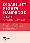 Pre-order our new Disability Rights Handbook. Orders shipped in early May 2018.Price 
£33.99 inc postage and packing. £18.50 concessionary price if you are on benefits. disabilityrightsuk.org/shop/disabilit…